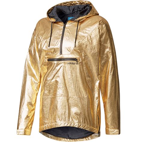 adidas weiß gold jacke|Amazon.com: Adidas Gold Jacket.